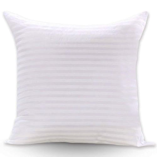 JDX Micro Fibre Silknise Cushion Filler (55X55cms, White) - Set of 1 - Image 3