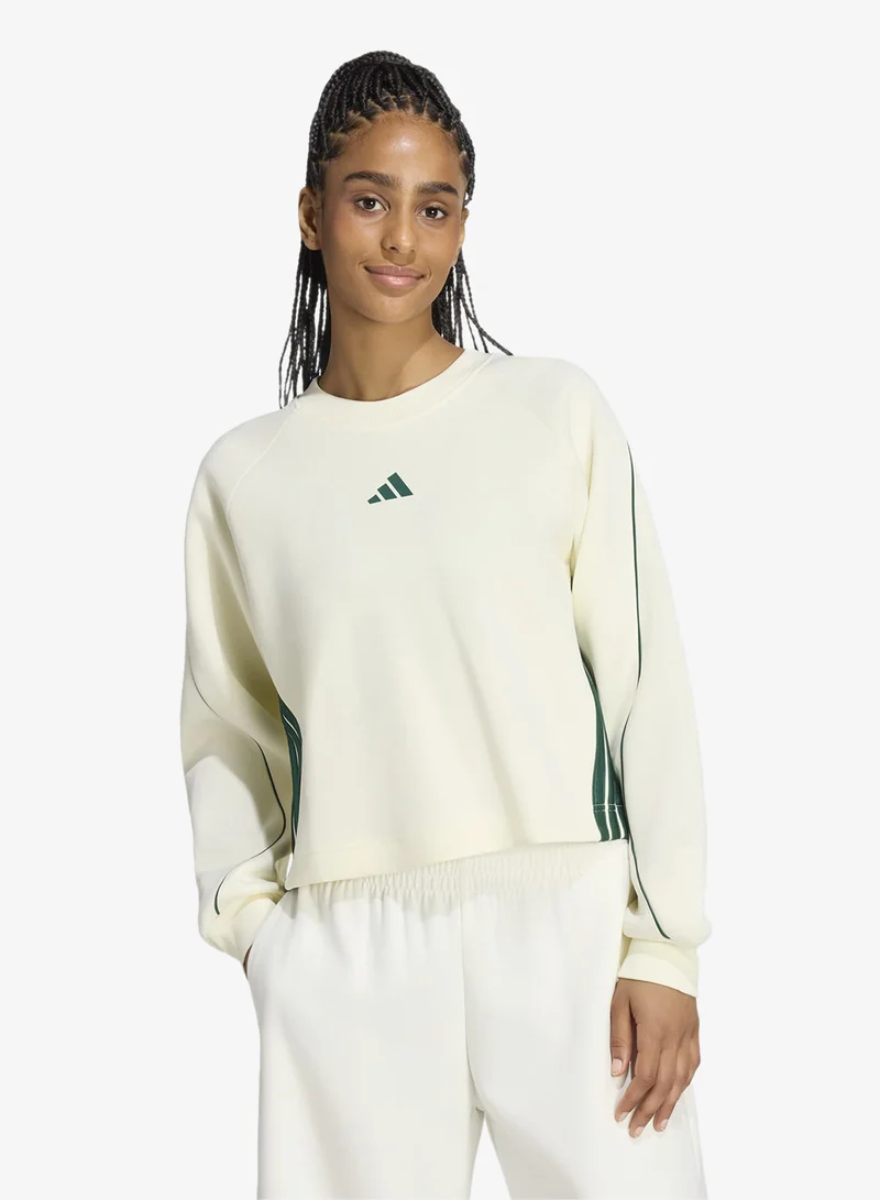 Adidas 3-Stripe Stadium Sweatshirt