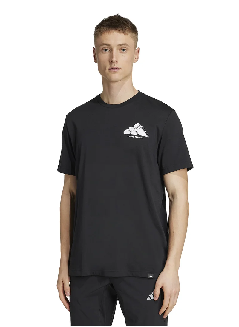 Adidas Climacool Vintage Training Graphic T-Shirt