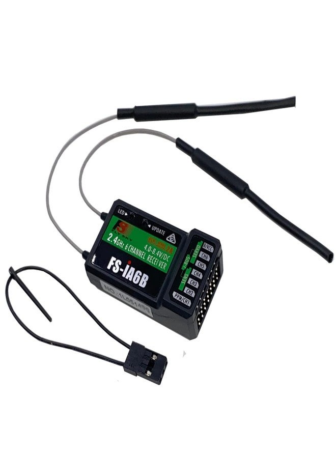 DTXMX Flysky Receiver FS-iA6B 2.4G AFHDS 2A 6Channels Support PWM/PPM/i-Bus Output Compatible Flysky FS-i6 FS-i6X FS-i6S and i10 RC Radio Transmitter - Image 1