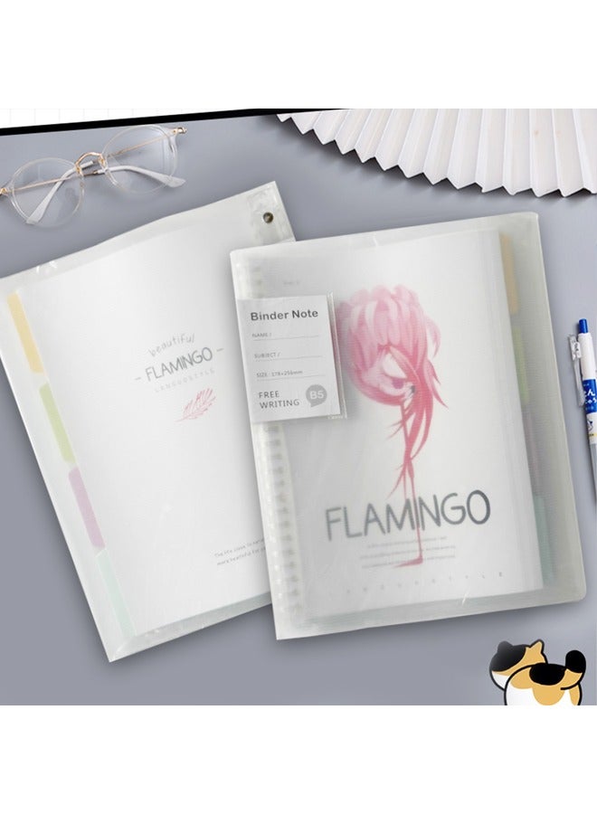 XIANGYU B5 PVC Organizer Loose Leaf Notebook With Ring Binder  - Image 5