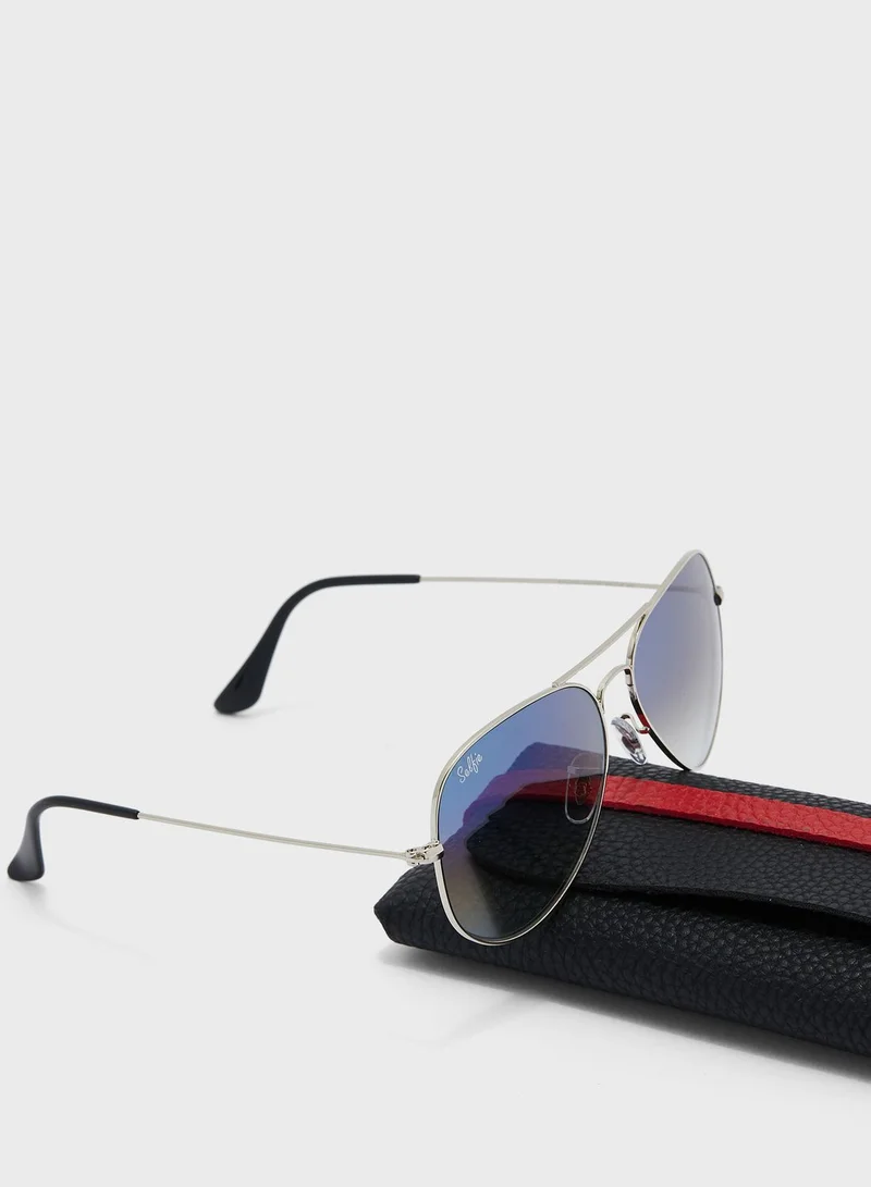 selfie Aviator Sunglasses