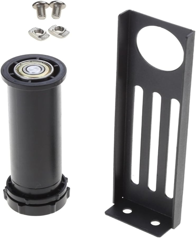 ترقية حامل بكرات خيوط الطابعة ثلاثية الأبعاد القابل للدوران مع برميل محمل ملون - Image 3