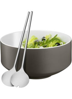 WMF WMF Salad Set 3-pcs. Moto, Stainless Steel, Lava Grey, 17.2 x 24.3 x 20.3 cm  - Image 2