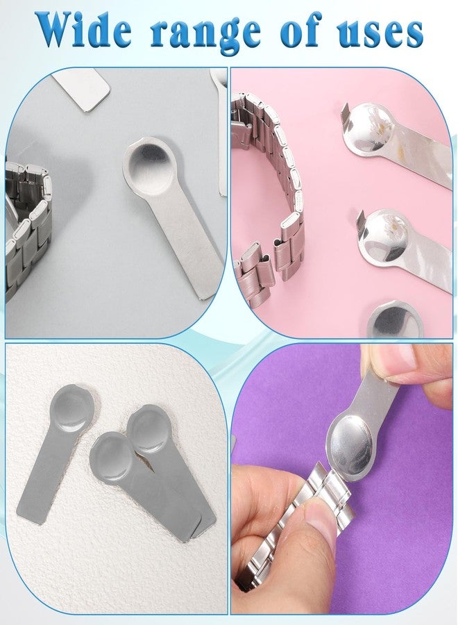 JIYIN 5 PCS Double-Sided Italian Bracelet Link Tools, Thumb Style Stainless Steel Charms Opening Tools Metal Bracelet Helper Fitting Tool for Add and Remove Charm Bracelets - Image 5
