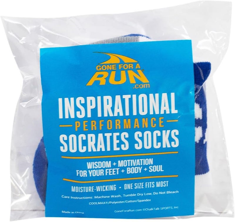 Gone For a Run Inspirational Ankle Socks for Women - Affirmation - Fun Running Socks - Runners Gifts & Motivation - Image 5