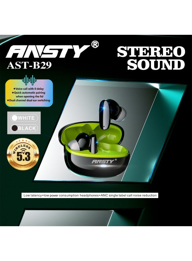 ANSTY AST-B29 Stereo Sound Wireless Earbuds - Image 3