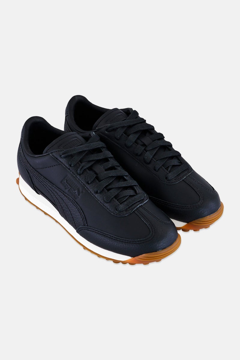 PUMA أحذية خارجية سهلة الارتداء للأولاد، جلد، سوداء - Image 2