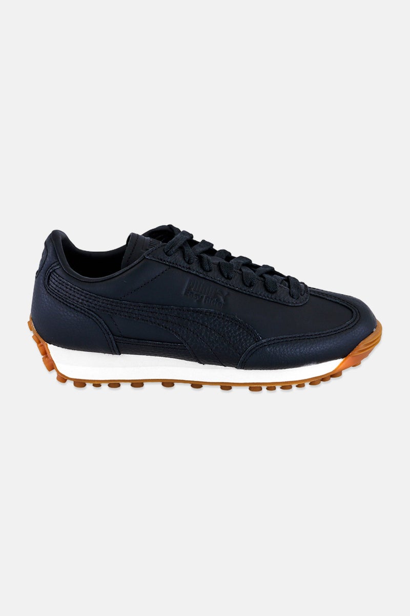 PUMA أحذية خارجية سهلة الارتداء للأولاد، جلد، سوداء - Image 4