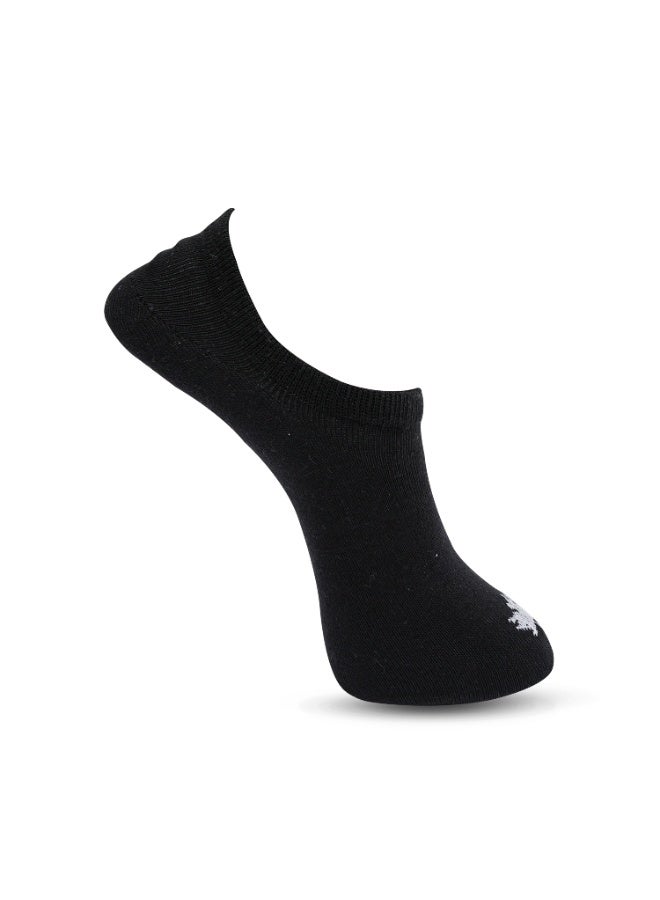 White Leaf 3 Pairs No Show Socks Mens Cotton Low Cut Ankle Socks - Breathable, Moisture Wicking, Durable - 3 Pairs (Black & White) - One Size - Image 3