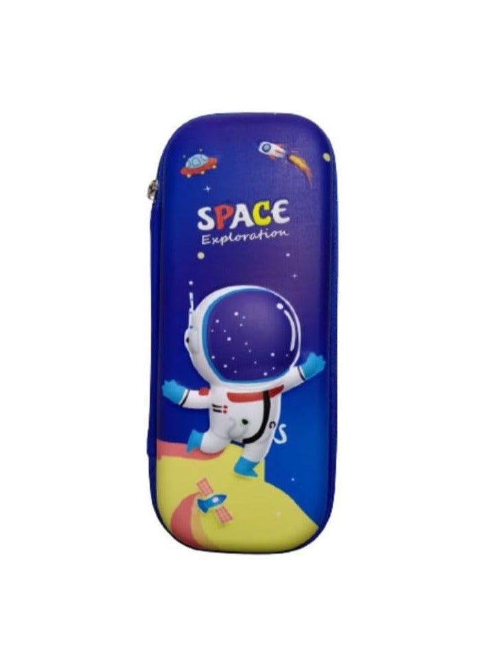 3D Pencil Case High Quality 3D Pencil Cases and Bags for Boys Girls, Embrace Adventure with Vibrant Colors in High Quality (Spaceman) (Little Spaceman (Blue)) - Image 1