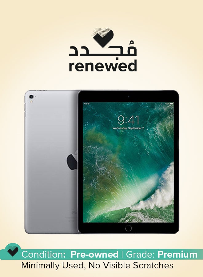 ابل  تجديد - آيباد 2017 (الجيل الخامس) 9.7 بوصة 32 جيجابايت واي فاي رمادي فضائي مع فيس تايم - Image 1