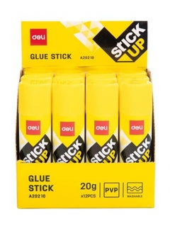 Deli 12-Piece Glue Stick 20gm  - Image 1