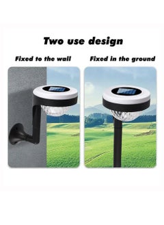 Generic Two side Colorful and white Light Solar Pilla Light Waterproof LED  - Image 2