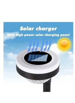 Generic Two side Colorful and white Light Solar Pilla Light Waterproof LED  - Image 3
