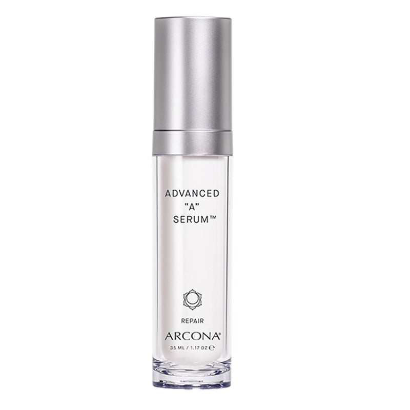 ARCONA Advanced A Serum  Vitamin A Retinol Peptides Lactic Acid Cloud Berry Oil  Improves Skin Texture Clarity and Firmness 117 oz Made In The USA