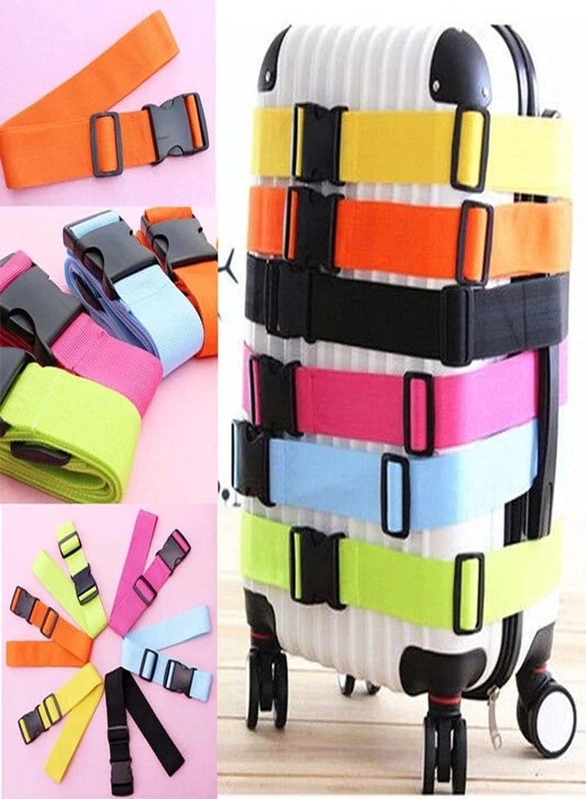 Dayish Luggage Strap for Suitcases, Straps Belts for Trolleys and All Kind of Luggages (4, Red) - Image 5
