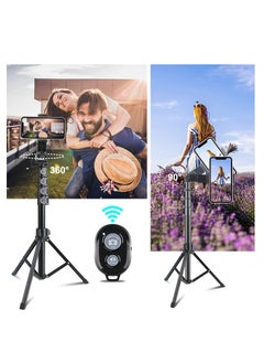 TYCOM Tycom Selfie Stick For Phone Size 4.5-6.2Inch, Extendable to 160cm Selfie Stick Tripod with Bluetooth Wireless Remote Phone Holder (160cm)  - Image 3