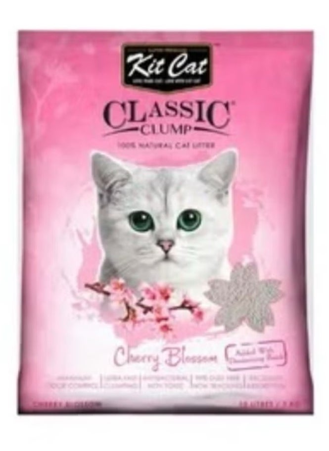 Kit Cat - Classic Clump Cherry Blossom Cat Litter - Image 1