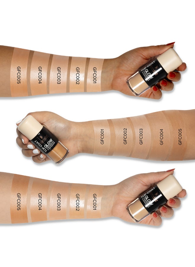 Character Top Coat Glow Foundation And Concealer - Image 2