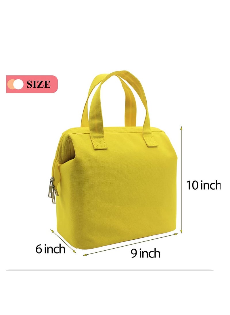 SYOSI Lunch Bag Bento Bag, Thickened Thermal Insulation Refrigerated Bento Tote Bag, Lunch Box Carrying Bag for Students Ladies Men Picnic Work Outdoor  - Image 5