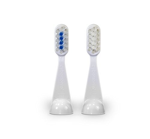 Cybersonic Traditional Replacement Brush Heads, 8 Pack, Compatible With All Cybersonic Electric Toothbrushes - Image 2