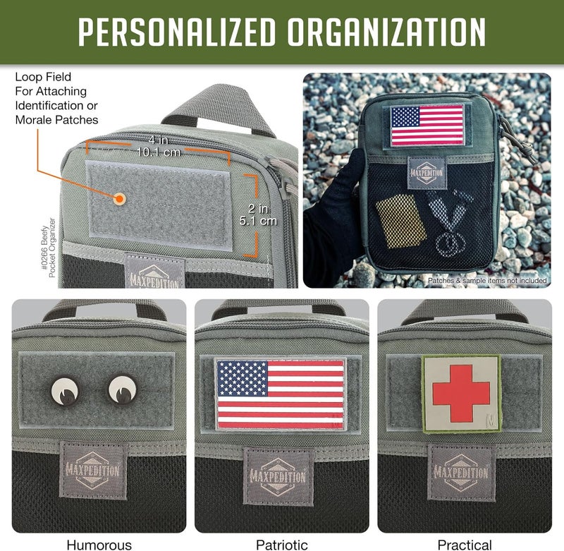 Maxpedition Beefy Pocket Organizer (Foliage Green), One Size - Image 5