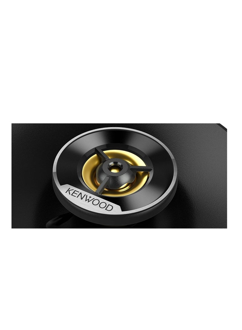 KENWOOD Original KFC-S1676EX 330W RMS 60W 2 Ohm 4" 6-Way 80Hz 22kHz 16cm Round Speaker Set - Image 1