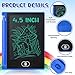 Zhehao 24 Pack LCD Mini Writing Tablet for Kids 45 Inch Doodle Board Bulk Erasable Reusable Electronic Drawing Pad Birthday Party Favors Goodie Bag Classroom GiftsBlue - Image 4