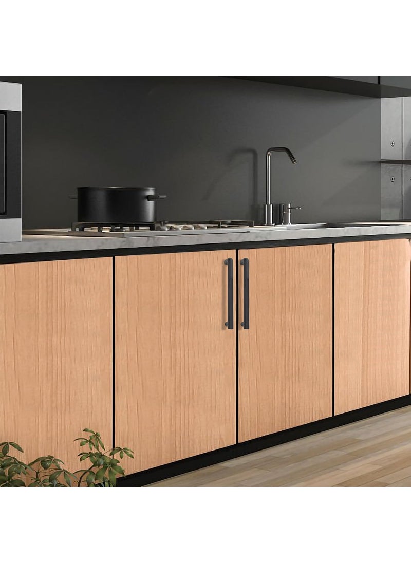 HARMONUS HARMONUS Fancy Zinc Kitchen Cabinet HandlePull HandleDoor HandleDrawer Handle Black Finish Zinc Alloy 288 MM 12 Inch 7 PCS HCBLACKR1977288MM  - Image 2