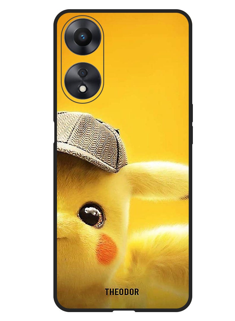 Theodor Protective Case Anti Scratch Shock Proof Bumper Cover For Oppo A1 5G Pokemon Pikachu - Image 1