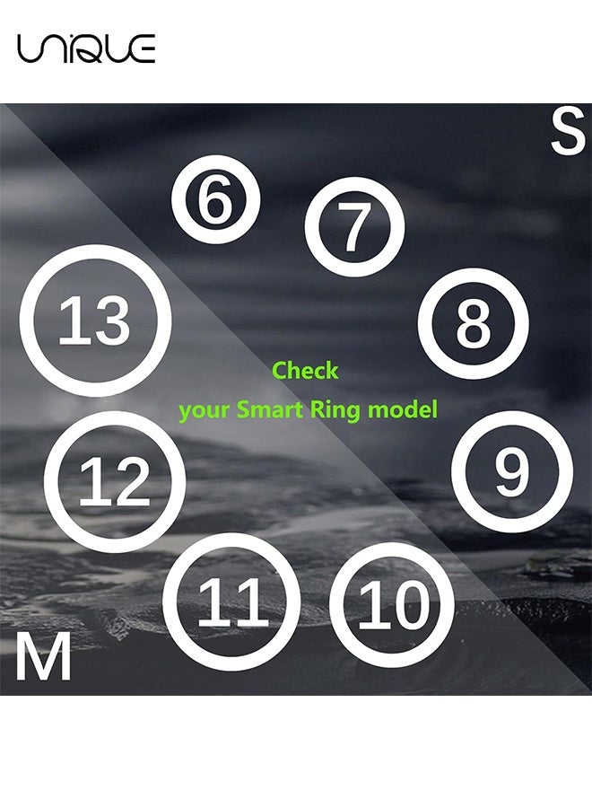 Unique 2 Pcs Suitable for Oura Ring Gen 3 Silicone Ring Cases - Silicone Ring Protector for Working Out Accessories - Smart Ring Protector - Compatible with Oura, Samsung, Ultrahuman, RingConn Rings & More,Men's and Women's Ring Accessories - Anti-Scratch, Flexible & Durable - Lilac Purple(S/M) - Image 2