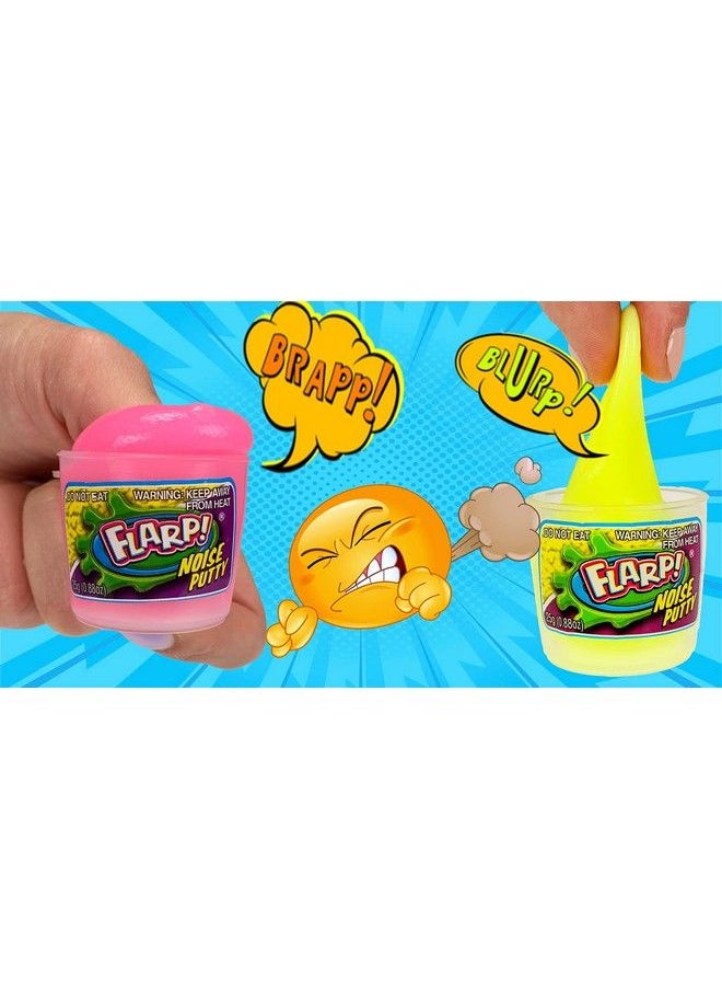 Mini Flarp Noise Putty Fidget Toy (6 Tubes With 24 Mini Flarps) 4 Mini Putty Per Pack. Stress Relief Toy For Boys & Girls, Party Favor Stocking Stuffer Noise Slime. Plus Bouncy Ball 3366P - pzsku/Z430682A5208B8AA66E0CZ/45/_/1680817605/a363bccc-3d3a-4058-b9ff-11f7fd34a637