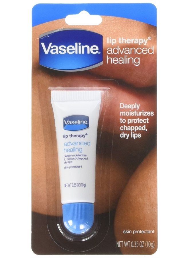 Vaseline Lip Therapy Advanced Formula 0.35 oz ( Pack of 3)