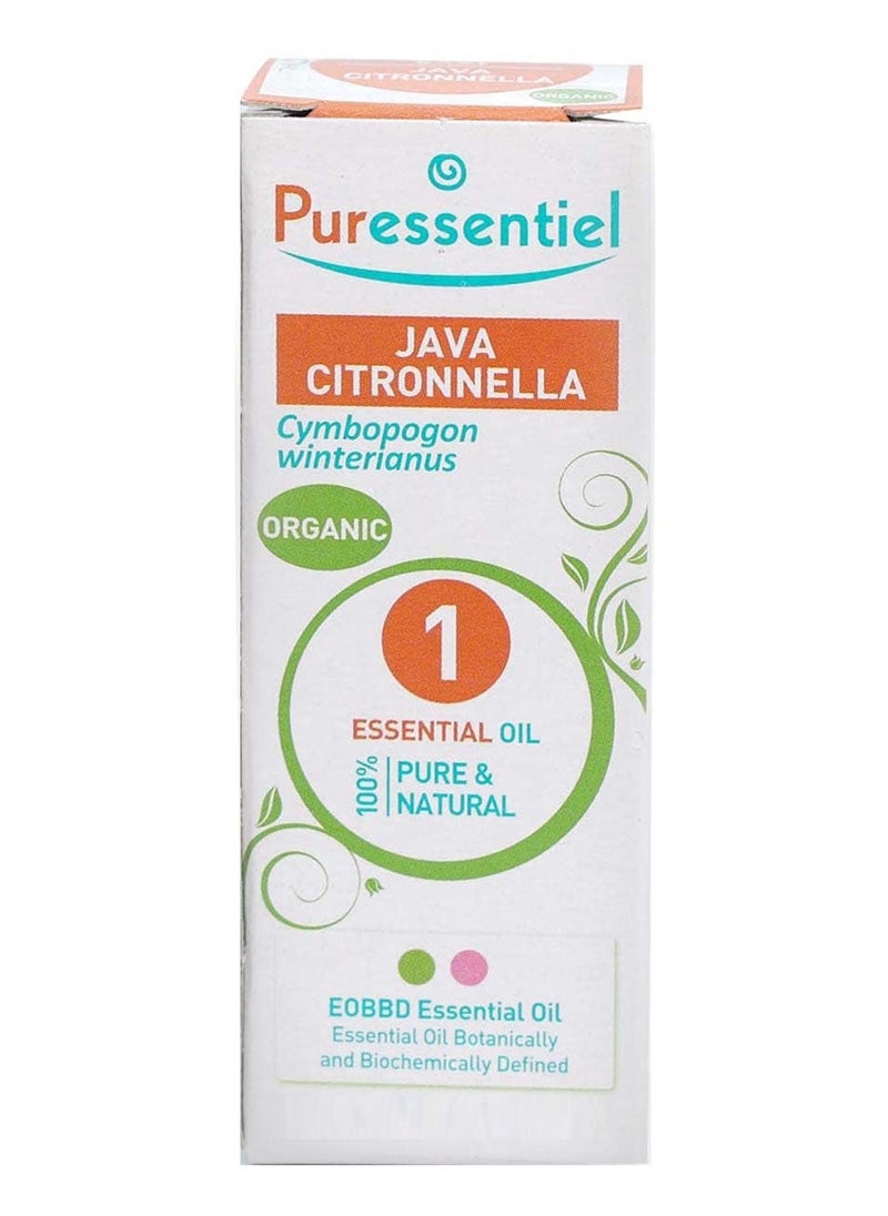 Puressentiel - Organic Java Citronella Essential Oil Clear 10 ML - Image 1