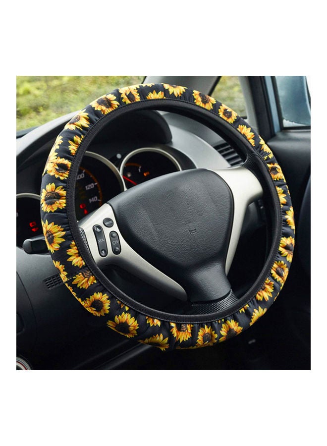 NIBEMINENT 5 Pieces Sunflower Car Accessories Set - Image 5