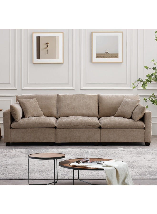 Baytonia Modular Cloudline Corner Sofa - Beige - Image 4