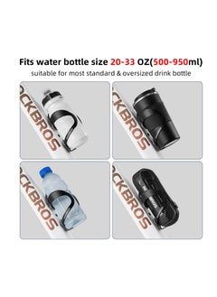 Excefore Bike Water Bottle Holder, Lightweight Durable Alloy Aluminum Bike Water Bottle Cage Bike Cup Holder for Race Cycle Cross  - Image 4