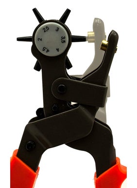 Rangwell Rangwell NX Rotary Punch Round Hole plies Hand Tool Metal revolving PuncherPunching Machine for Leather Belts Watch Bands Bags Dog Collars Fabric or Craft Projects  - Image 2