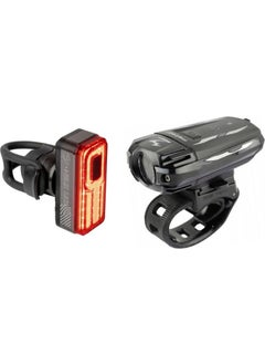 Meteor C3 400 + Helix Lite 100 Lm USB Bicycle Headlight Set