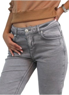VENTIUP Regular Fit Middle Rise Jeans Grey  - Image 3