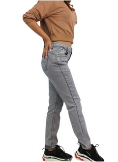 VENTIUP Regular Fit Middle Rise Jeans Grey  - Image 4