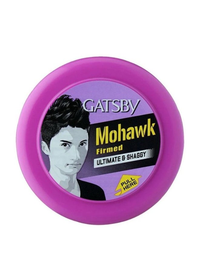 GATSBY - Gatsby Mohawk Firmed Ultimate & Shaggy Styling Wax 75 Gm - Image 1