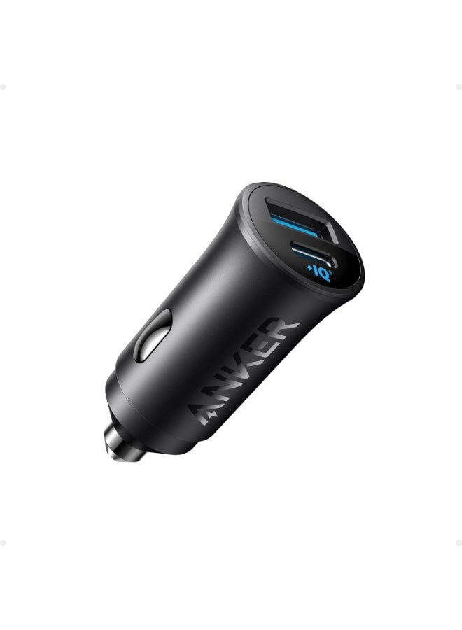 Anker USB-C Car Charger, 30W 2-Port Type-C Car Adapter, iPhone Car Charger with Power IQ 3.0, for iPhone 16/15/14/13/12 Series, Samsung Galaxy S25/S24/S23/S22/S21 Series, iPad Pro, AirPods, and More - Image 1
