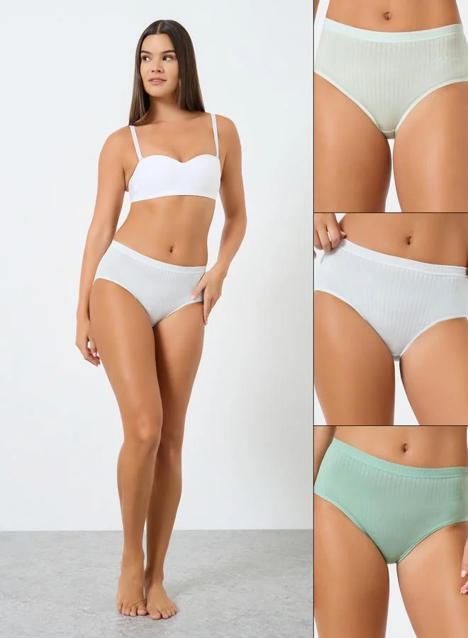 Styli Pack of 3 - Cotton Elastane Hipster Briefs