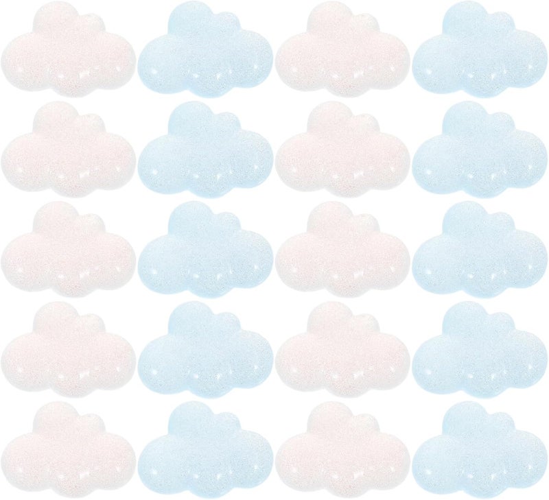 40pcs Cloud Cabochon Mini Resin Cabochons Flatback Lovely Clouds Cute Resin Charms for DIY Crafts Hairpins Scrapbooking Embellishments - Image 1