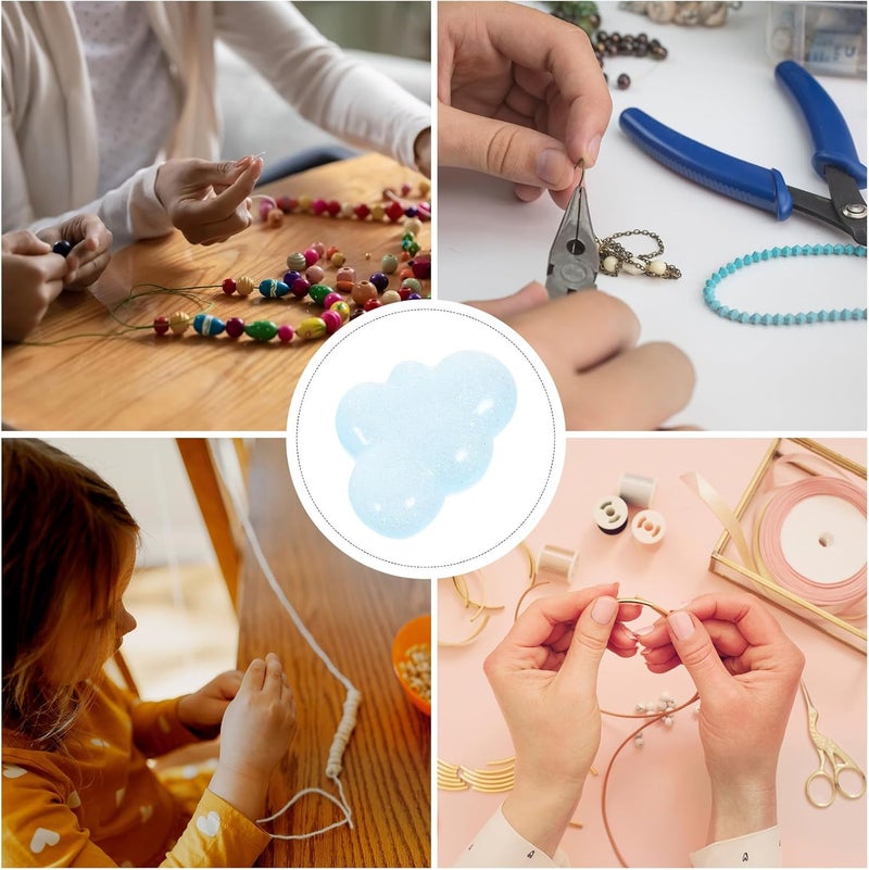 40pcs Cloud Cabochon Mini Resin Cabochons Flatback Lovely Clouds Cute Resin Charms for DIY Crafts Hairpins Scrapbooking Embellishments - Image 4