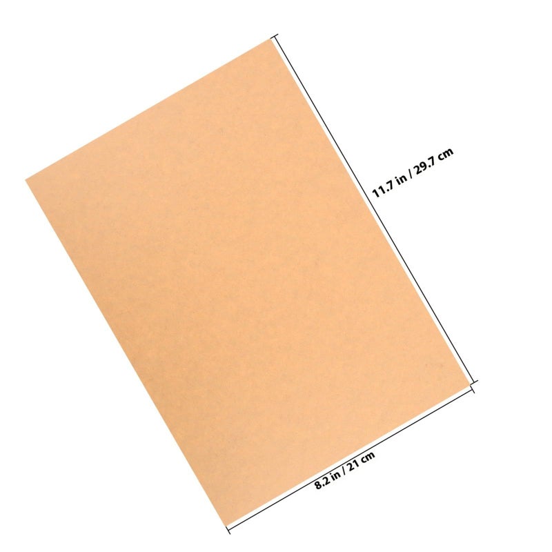 Vintage Kraft Writing Paper 20 Sheets A4 80g for Letters and Scrapbooking - Image 3