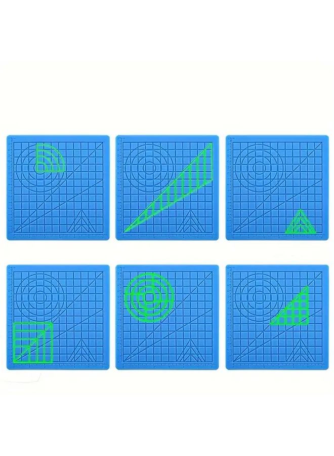 Green Plus 3D Printing Mat Silicone Drawing Tool with 2 Finger Covers for 3D Pen Accessories - Image 5