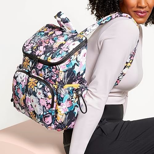 Vera Bradley Women's Featherweight Backpack Bookbag, Black, One Size - Image 4